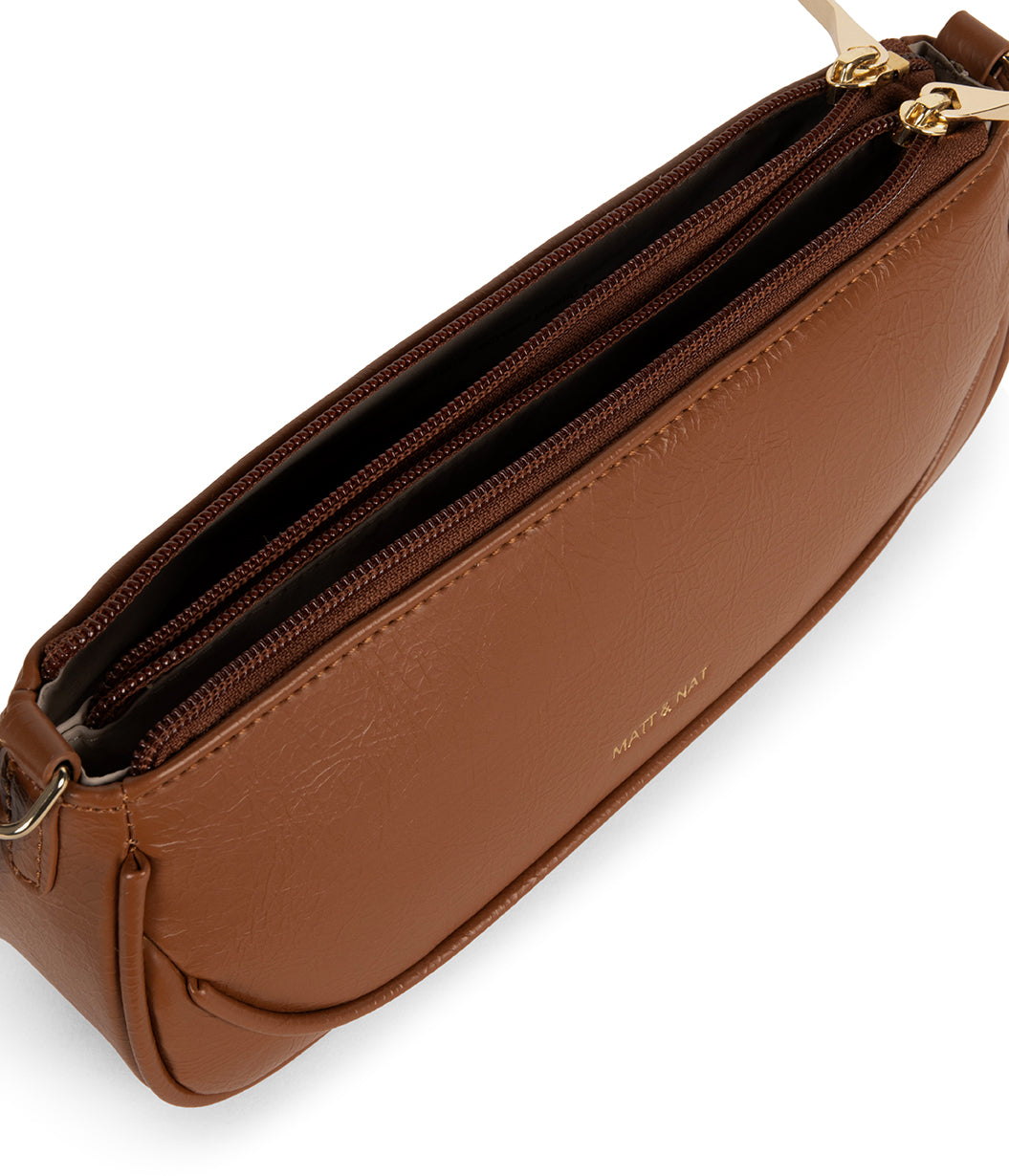 BUDDY Vegan Crossbody Bag – Theme | Color: Rust - variant::rust