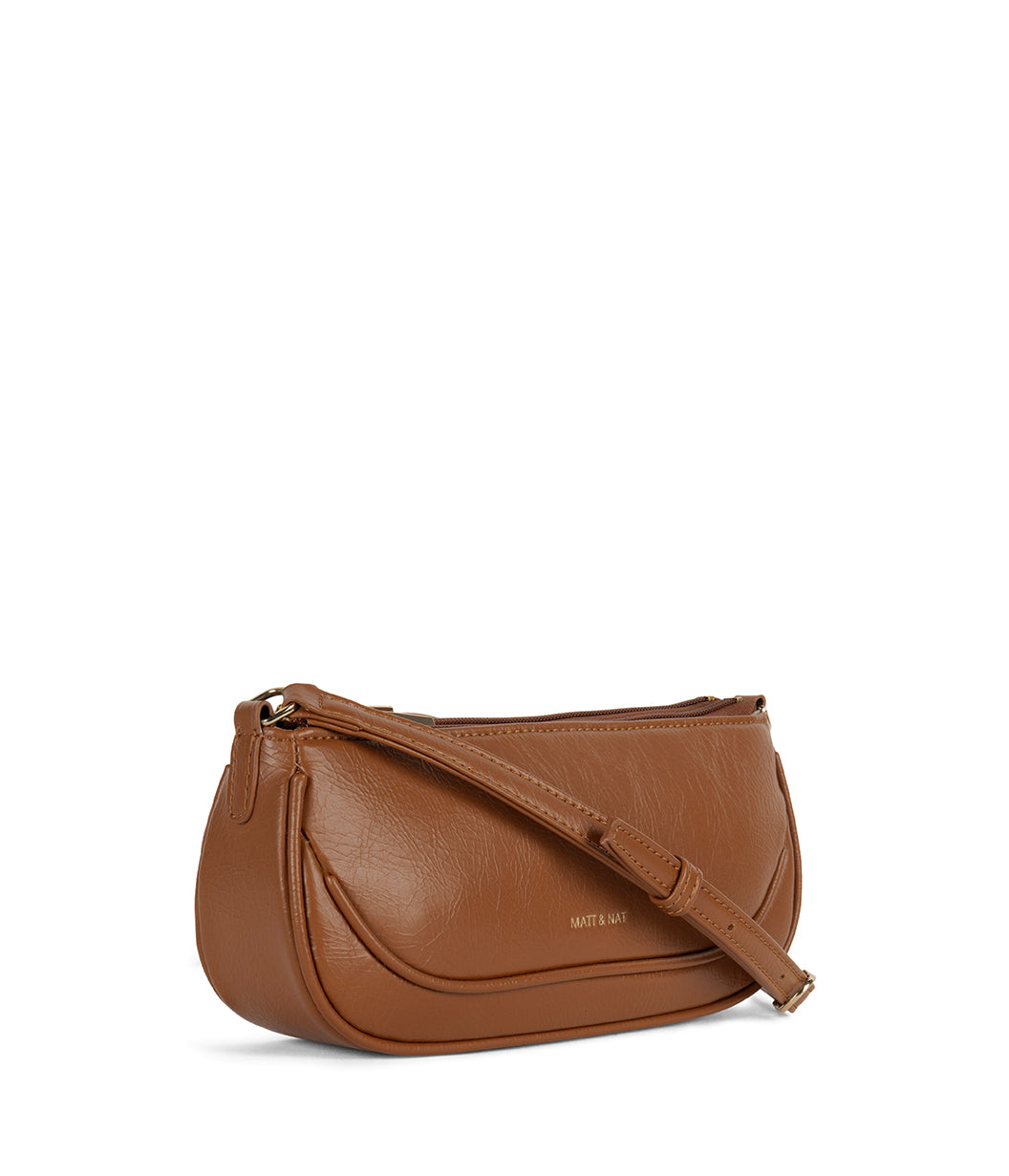 BUDDY Vegan Crossbody Bag – Theme | Color: Rust - variant::rust