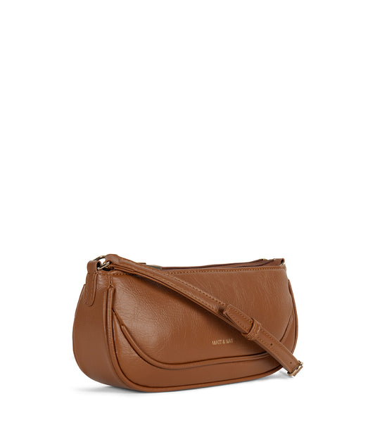 BUDDY Vegan Crossbody Bag – Theme | Color: Rust - variant::rust