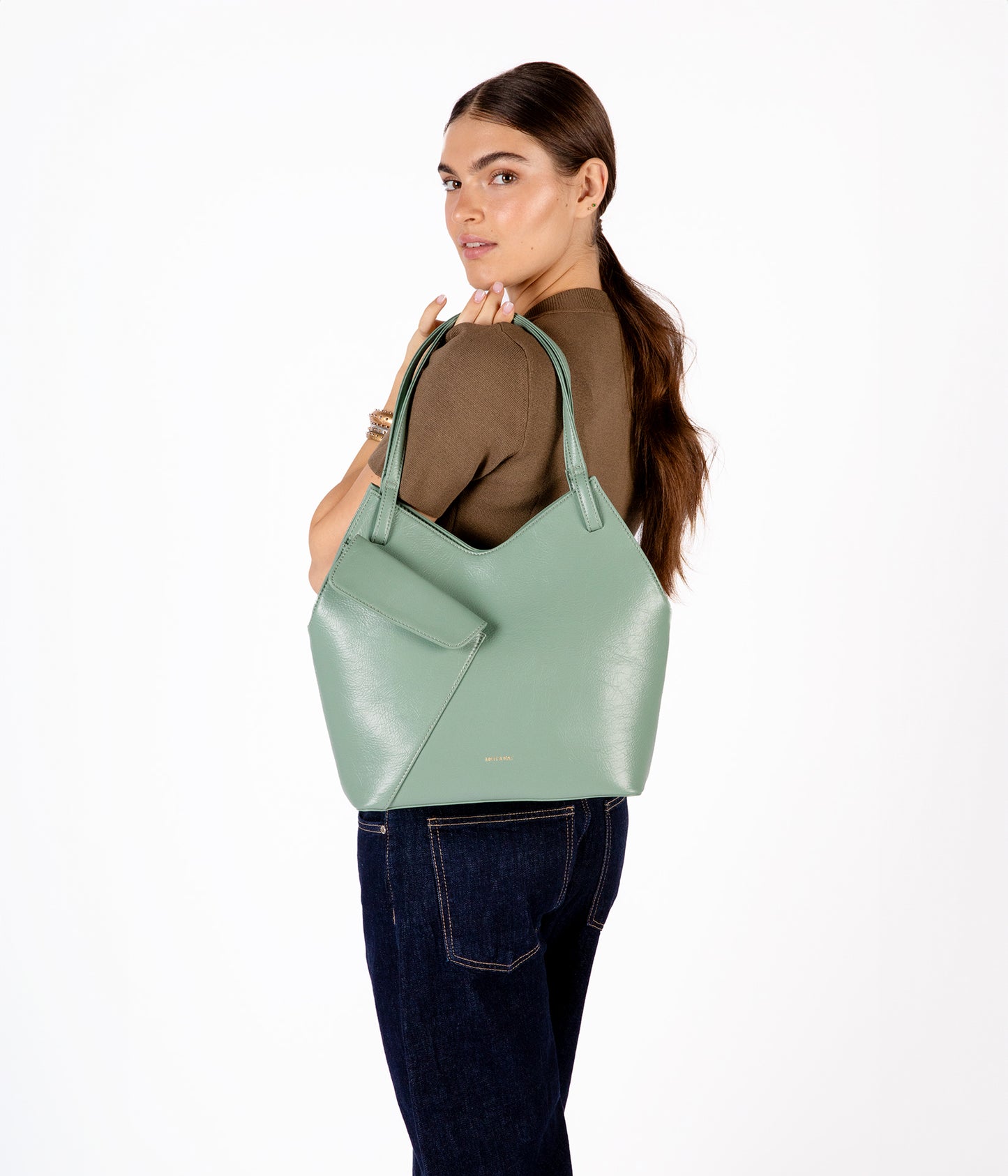 GIANI SM Vegan Tote – Theme | Color: Lunar - variant::lunar