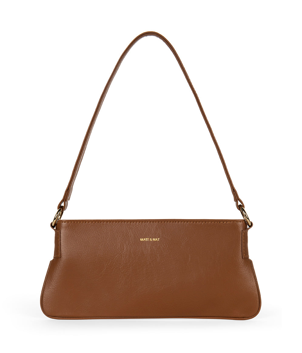 YVONNE Vegan Shoulder Bag - Theme | Color: Rust - variant::rust