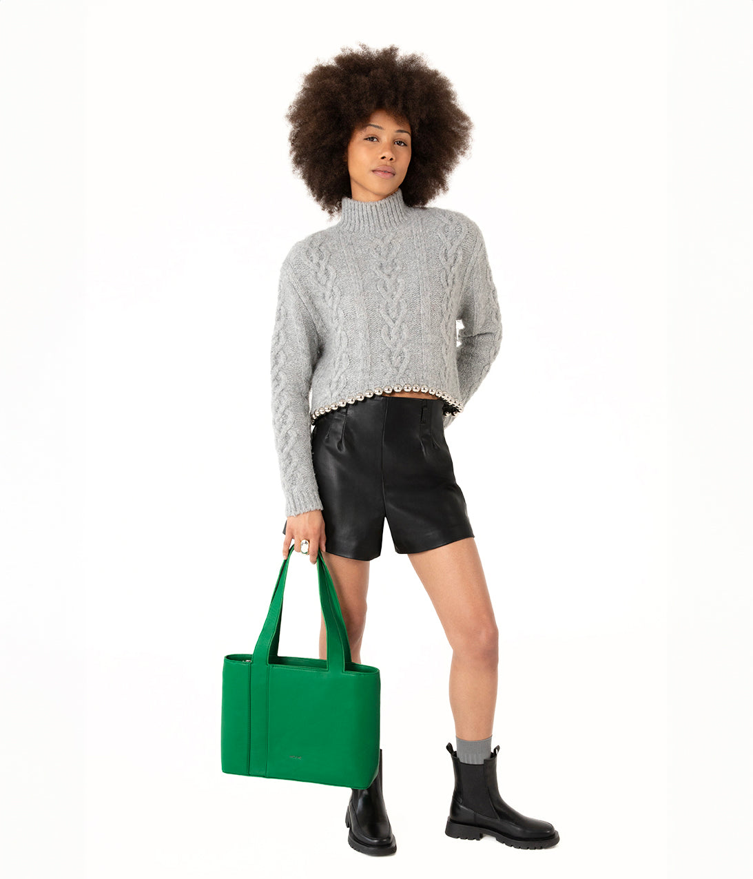 GARNI Vegan Tote Bag - Forum | Color: Cocoa - variant::cocoa
