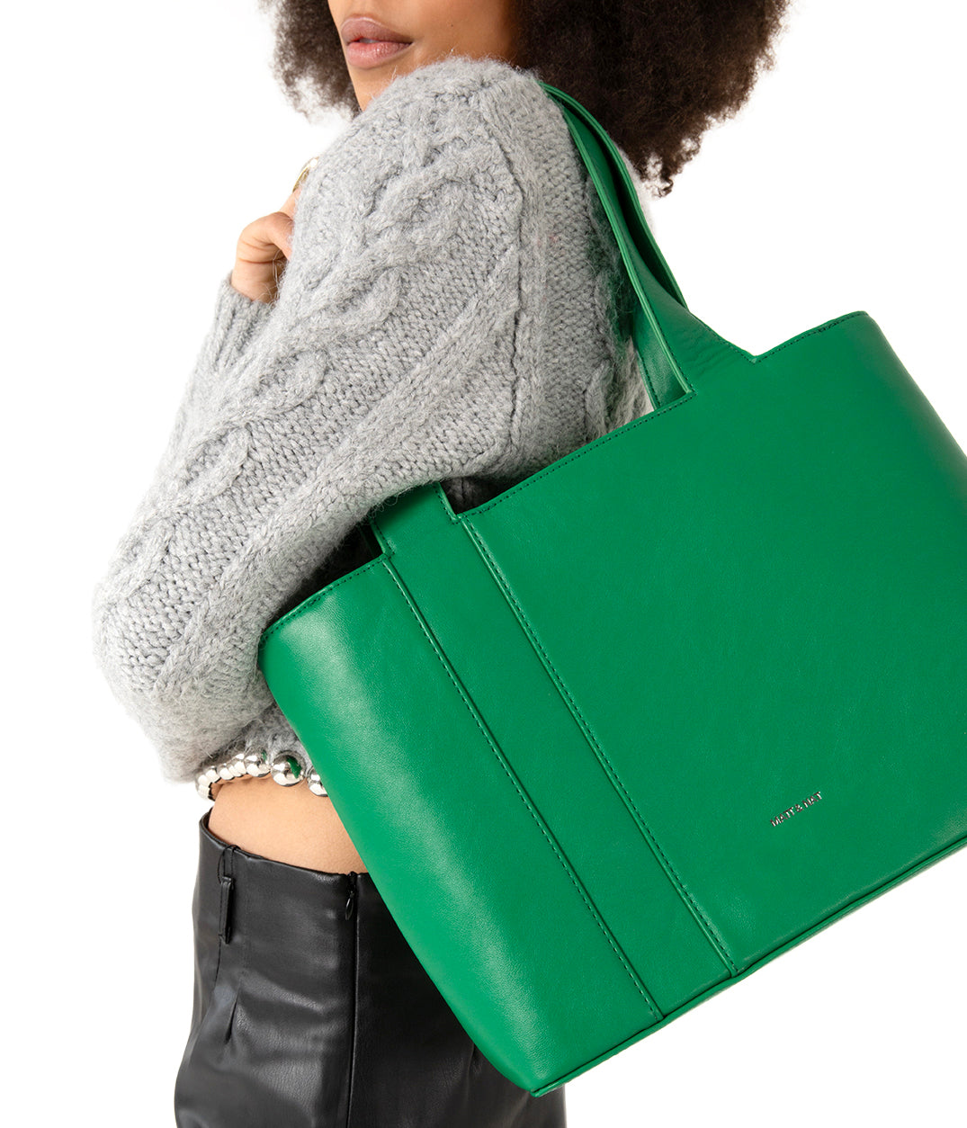 GARNI Vegan Tote Bag - Forum | Color: Llama - variant::llama