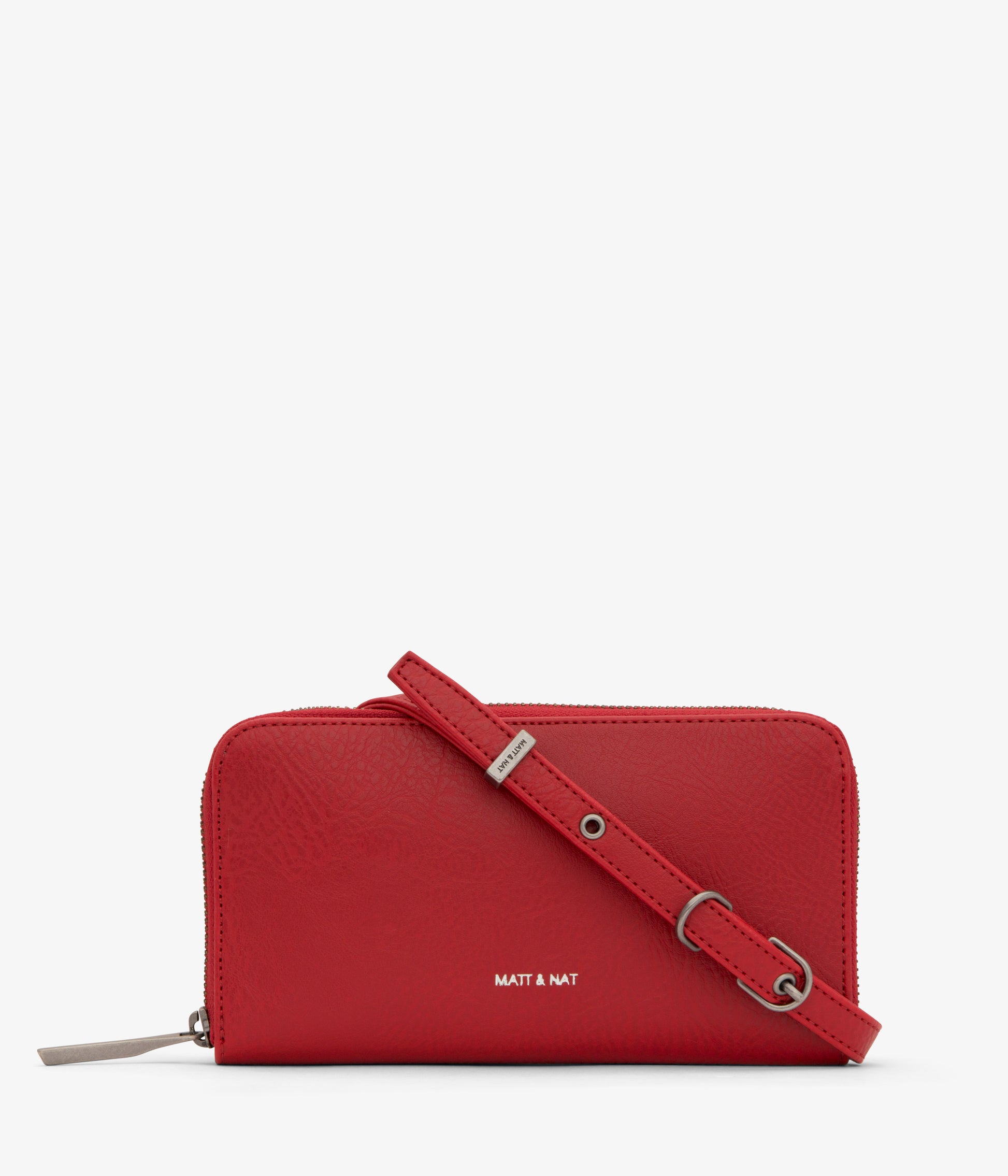INVER Vegan Crossbody Wallet - Dwell | Color: Red - variant::red