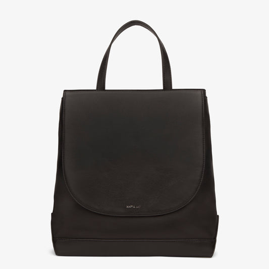 AARON Vegan Backpack - Vintage | Color: Black - variant::black