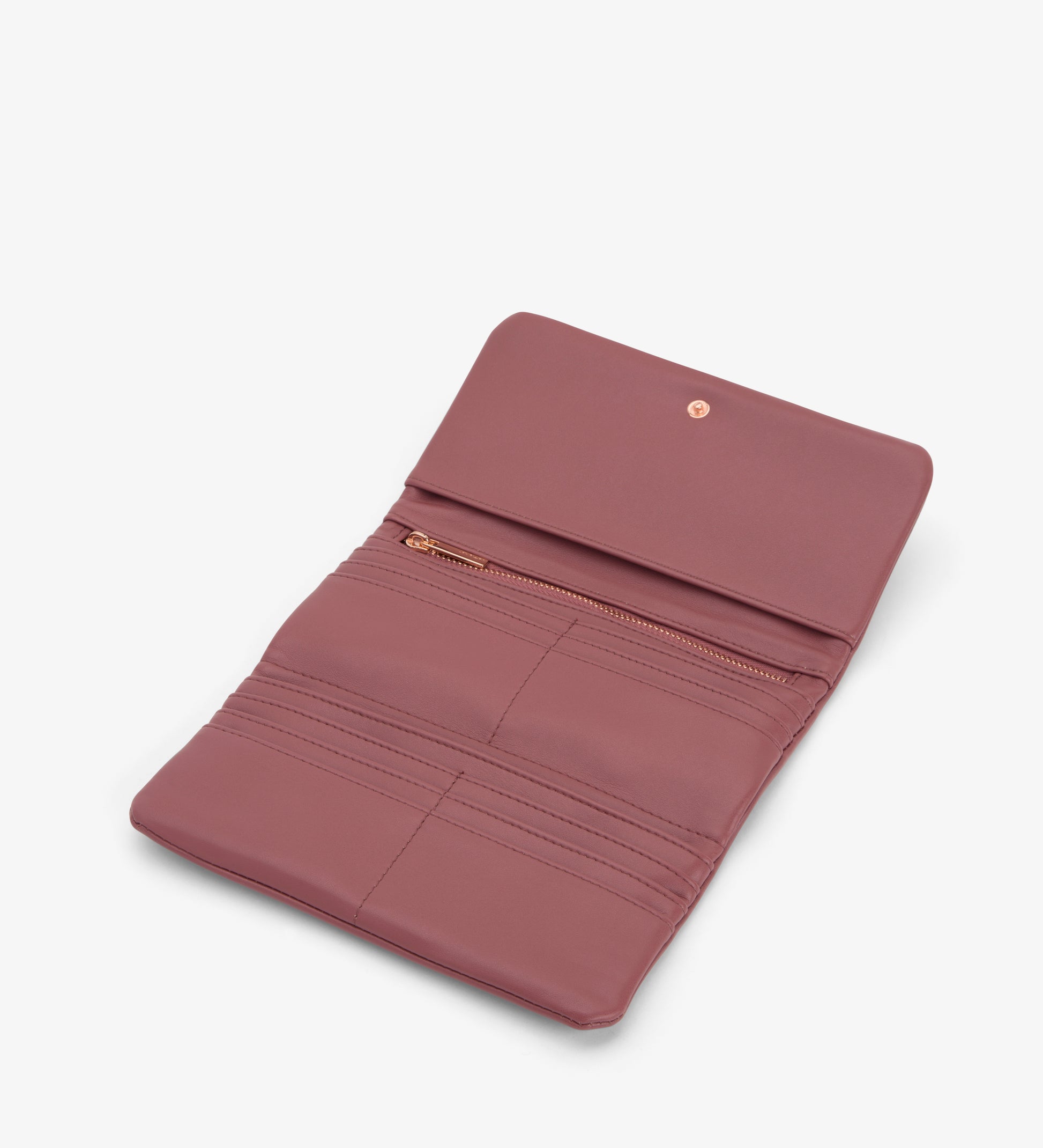 VERSO Vegan Wallet - Loom | Color: Purple - variant::mauve