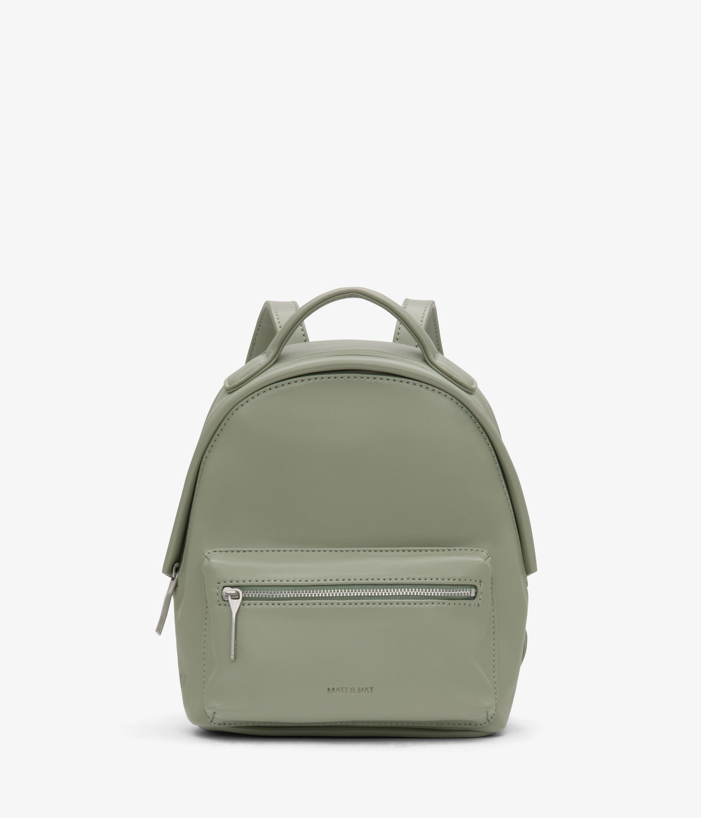 BALIMINI Vegan Mini Backpack - Loom | Color: Green - variant::pine