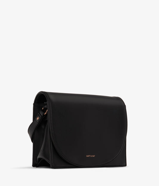 CALLA Vegan Crossbody Bag - Loom | Color: Black - variant::blackr