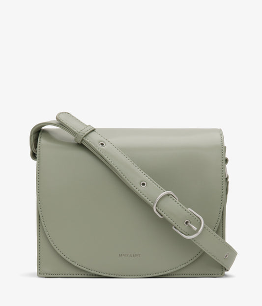 CALLA Vegan Crossbody Bag - Loom | Color: Green - variant::pine