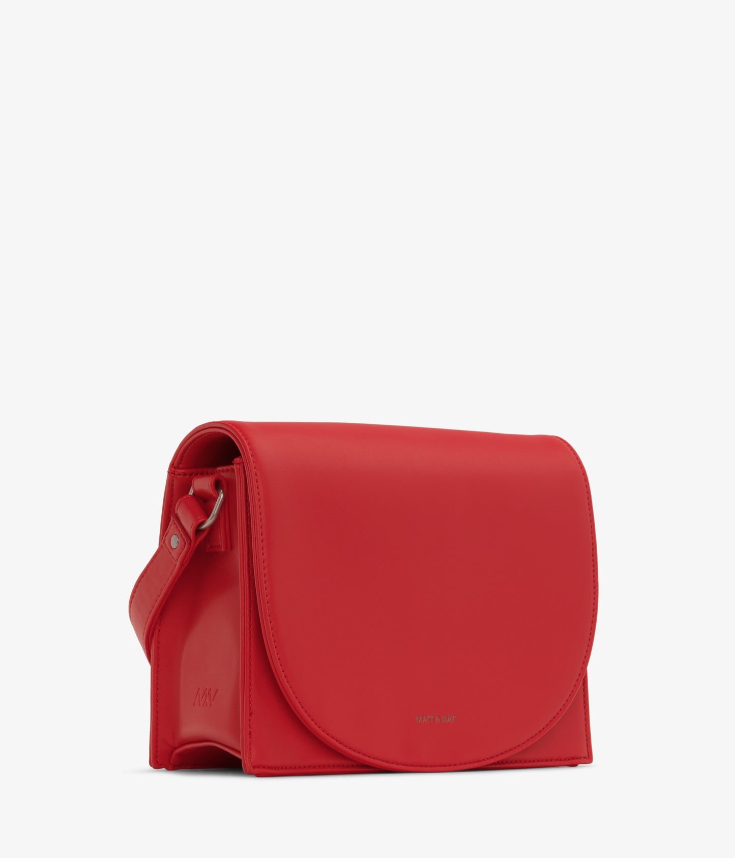 CALLA Vegan Crossbody Bag - Loom | Color: Red - variant::pomegranate