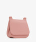 LUNA MINI Vegan Saddle Bag - Loom | Color: Pink - variant::lily