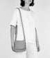 LUNA MINI Vegan Saddle Bag - Loom | Color: Pink - variant::lily