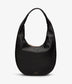 MAIKKI Vegan Hobo Bag - Loom | Color: Black - variant::blackr