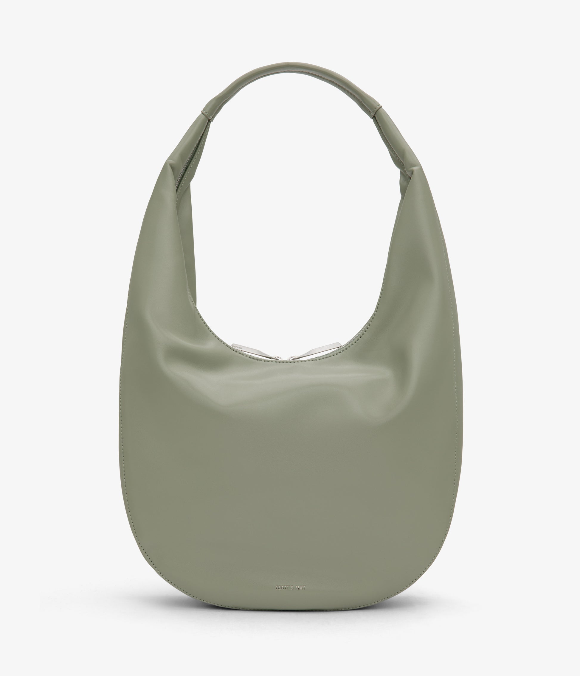 MAIKKI Vegan Hobo Bag - Loom | Color: Green - variant::pine