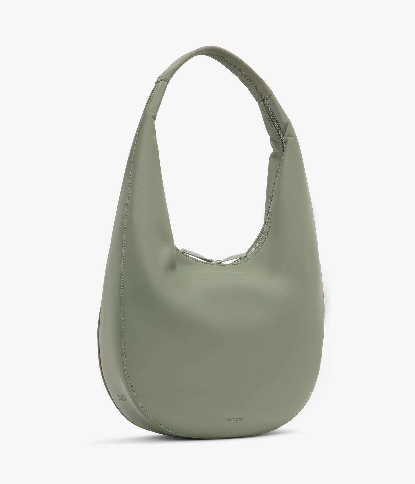 MAIKKI Vegan Hobo Bag - Loom | Color: Green - variant::pine