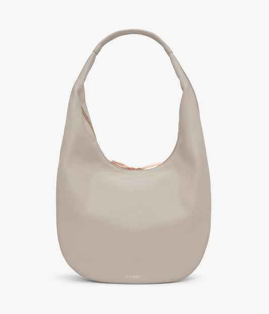 MAIKKI Vegan Hobo Bag - Loom | Color: Beige - variant::stone