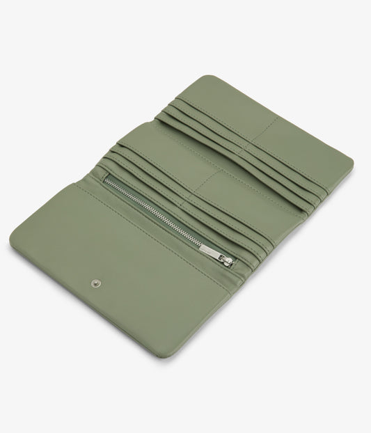 VERSO Vegan Wallet - Loom | Color: Green - variant::pine