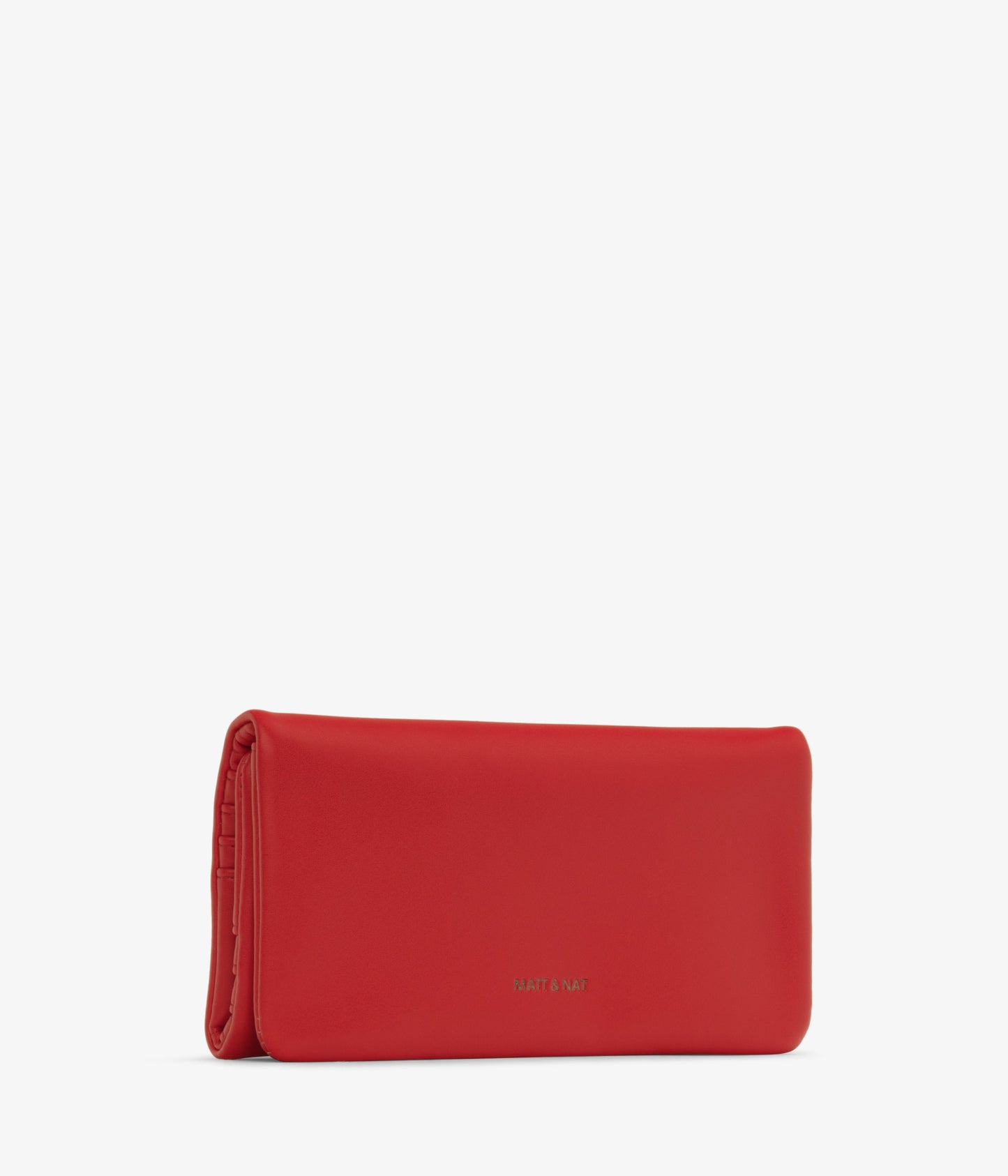 VERSO Vegan Wallet - Loom | Color: Red - variant::pomegranate