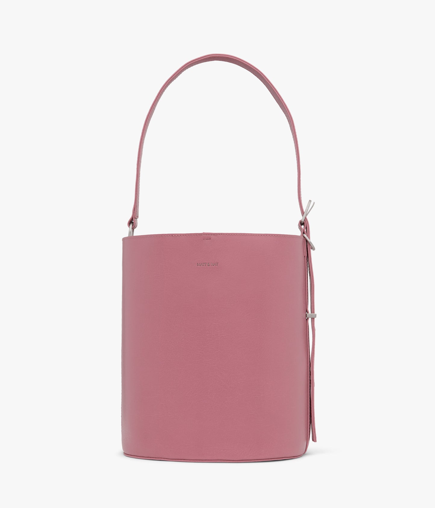 AZUR Vegan Bucket Bag - Vintage | Color: Pink - variant::berry