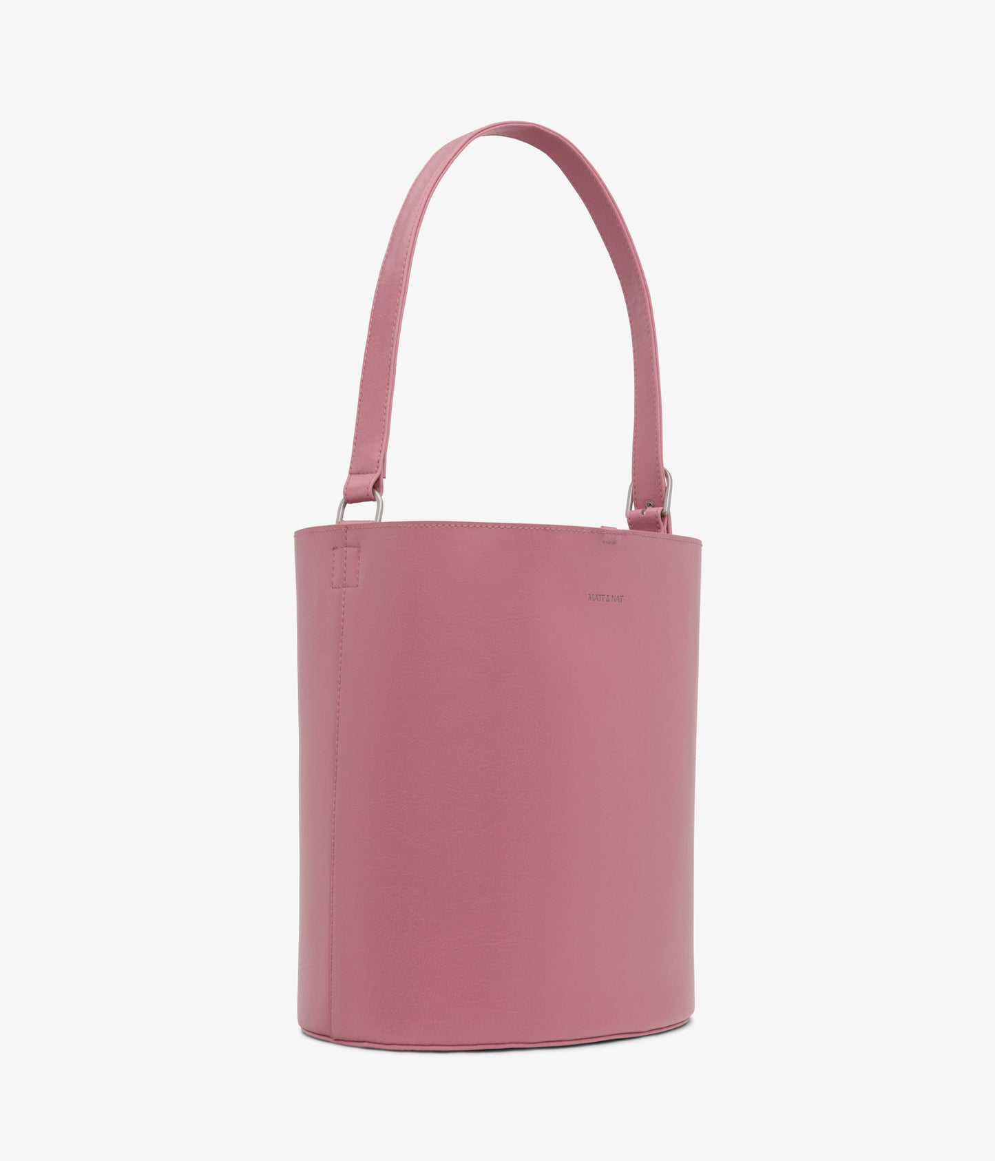 AZUR Vegan Bucket Bag - Vintage | Color: Pink - variant::berry