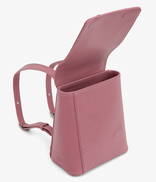 DEELY Vegan Mini Backpack - Vintage | Color: Pink - variant::berry