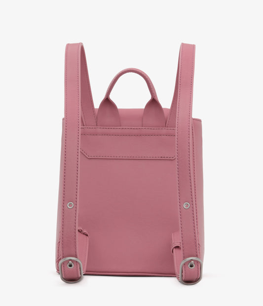 DEELY Vegan Mini Backpack - Vintage | Color: Pink - variant::berry