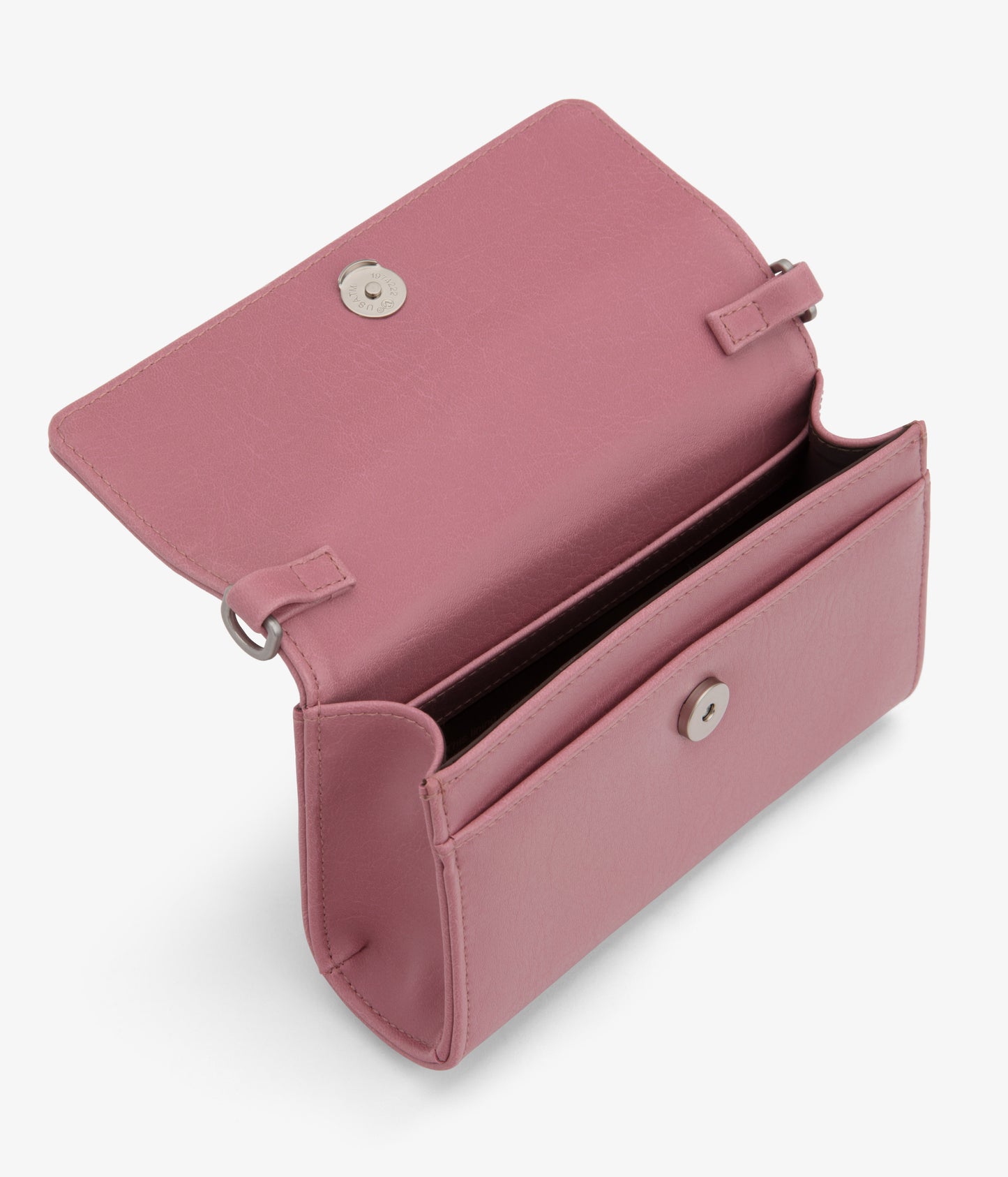 DREW Vegan Crossbody Bag - Vintage | Color: Pink - variant::berry