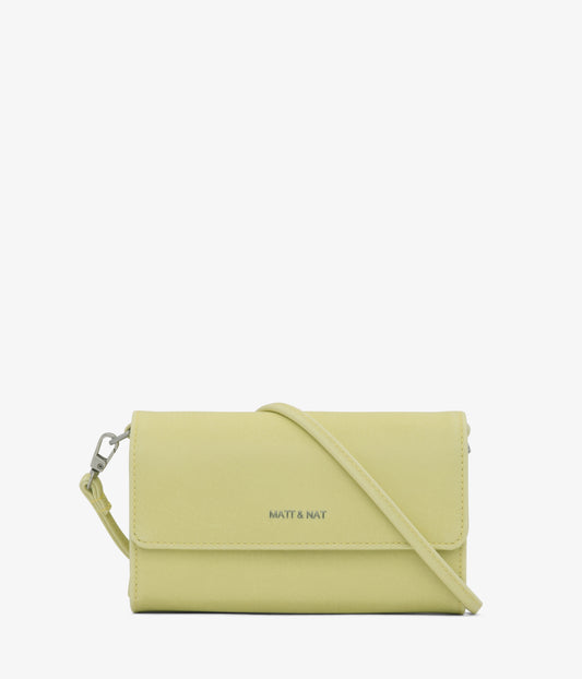 DREW Vegan Crossbody Bag - Vintage | Color: Green - variant::cactus