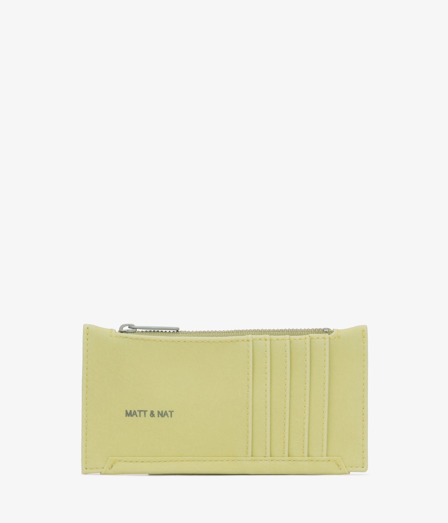 JESSE Slim Vegan Wallet - Vintage | Color: Green - variant::cactus