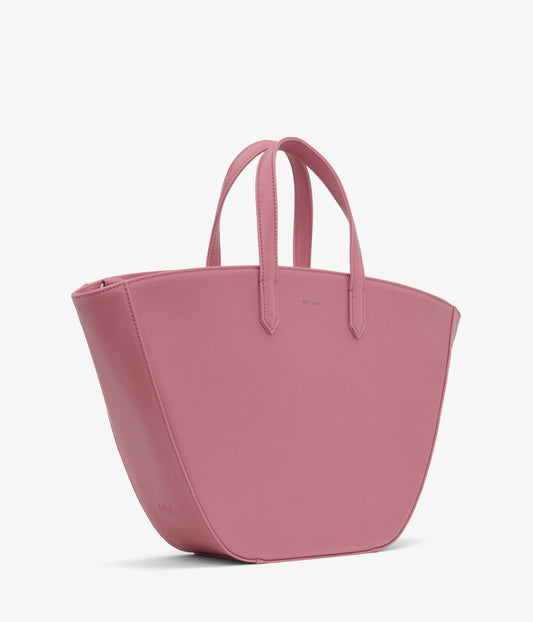 LEEF Vegan Tote Bag - Vintage | Color: Pink - variant::berry