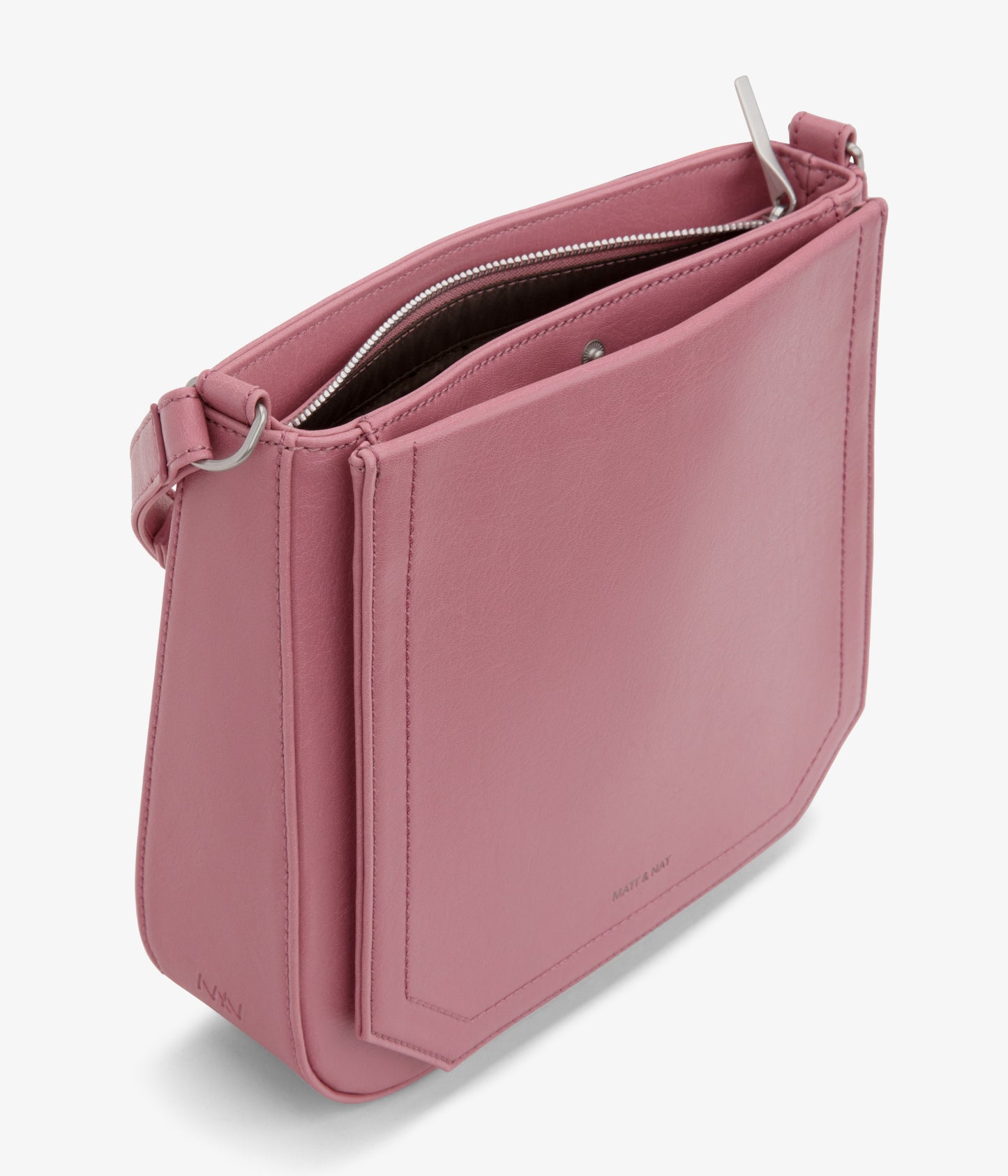 MARASM Small Vegan Crossbody Bag - Vintage | Color: Pink - variant::berry