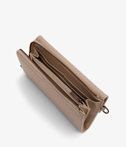 MION Vegan Wristlet Wallet - Vintage | Color: Beige - variant::frappe