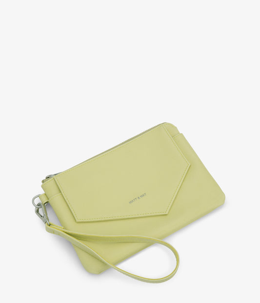 NIA Vegan Wristlet Wallet - Vintage | Color: Green - variant::cactus