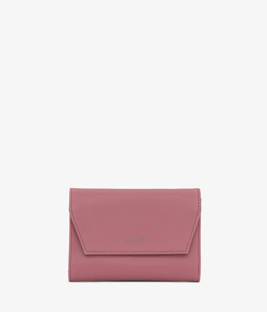 VERASM Small Vegan Wallet - Vintage | Color: Pink - variant::berry