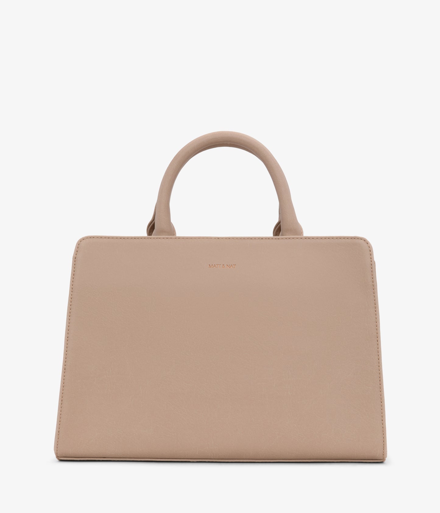 VON Vegan Satchel - Vintage | Color: Beige - variant::frappe