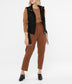 Leslie Vegan Vest | Color: Black - variant::black