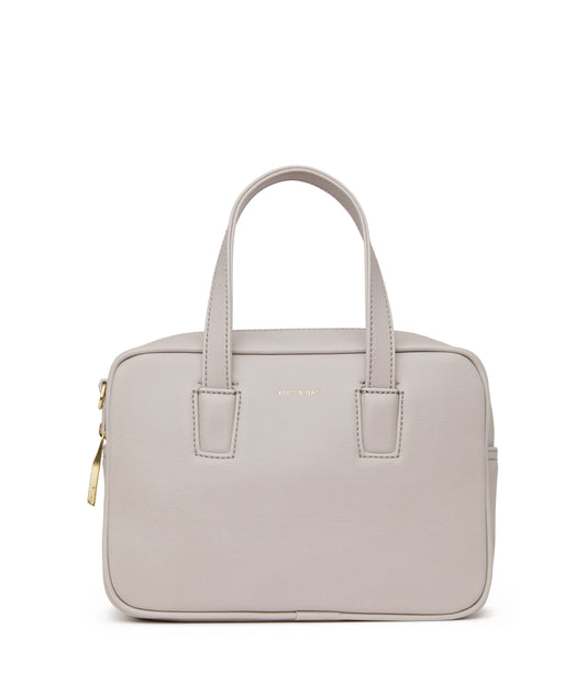 KENSISM Small Vegan Satchel - Vintage | Color: Grey - variant::pearl