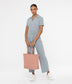 SCHLEPP Vegan Tote Bag - Vintage | Color: Pink - variant::ceramic