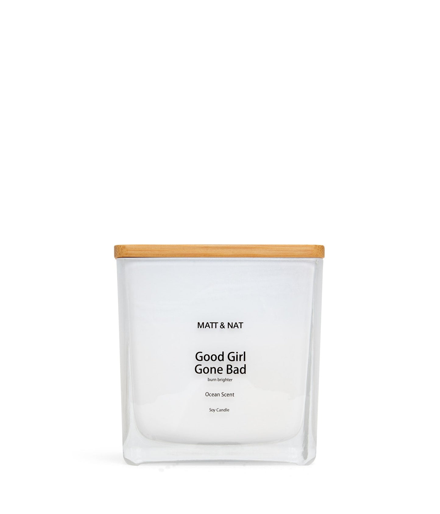 Good Girl Gone Bad Large Soy Candle | Color: White - variant::white