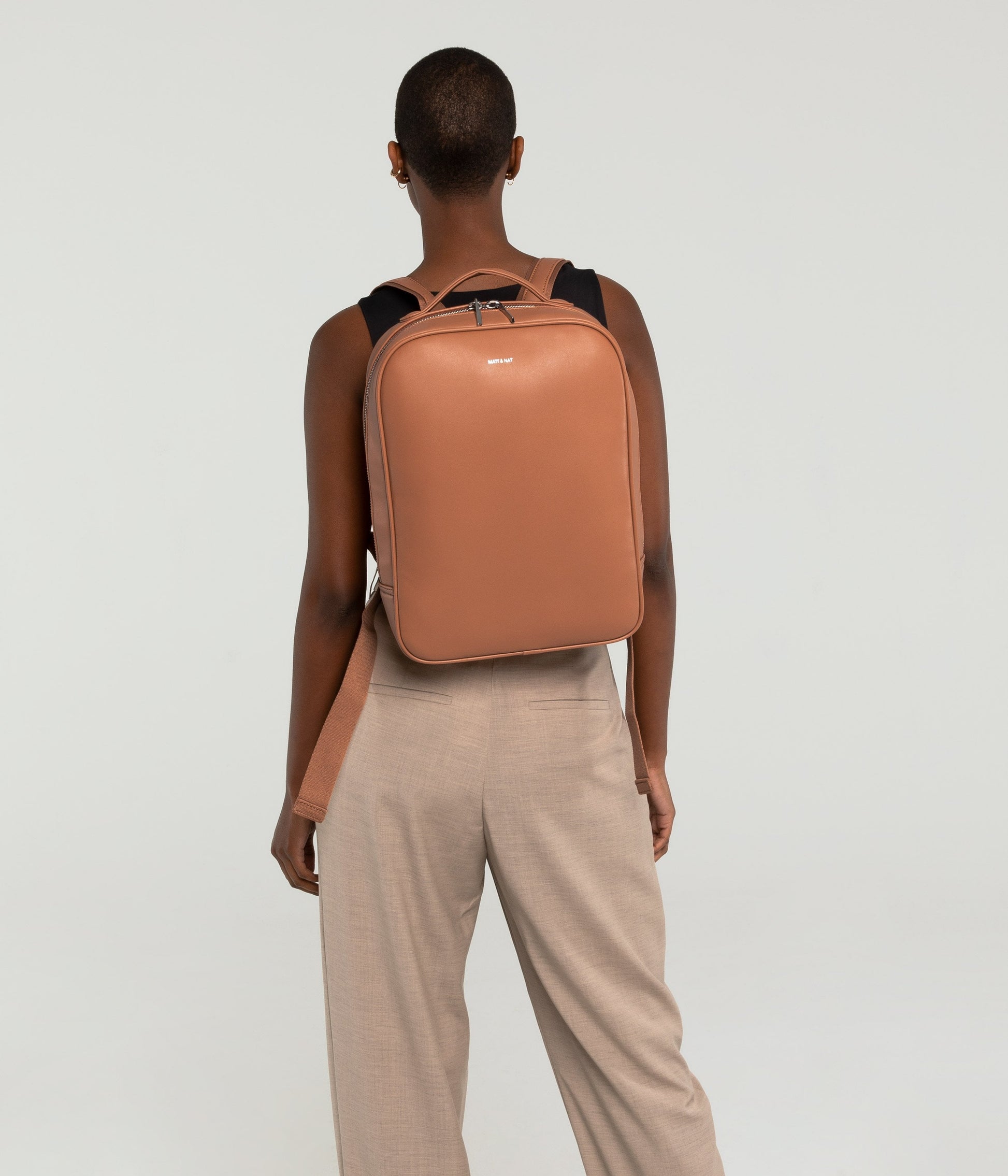 ALEX Vegan Backpack - Loom | Color: Green - variant::ivy