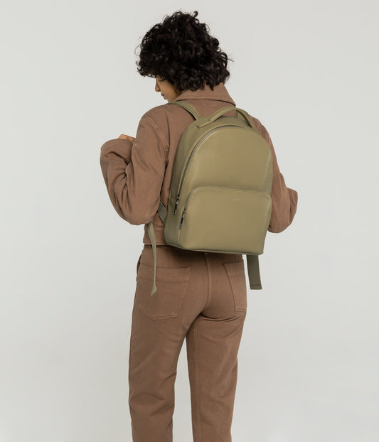 CARO Vegan Backpack - Loom | Color: Beige - variant::veil