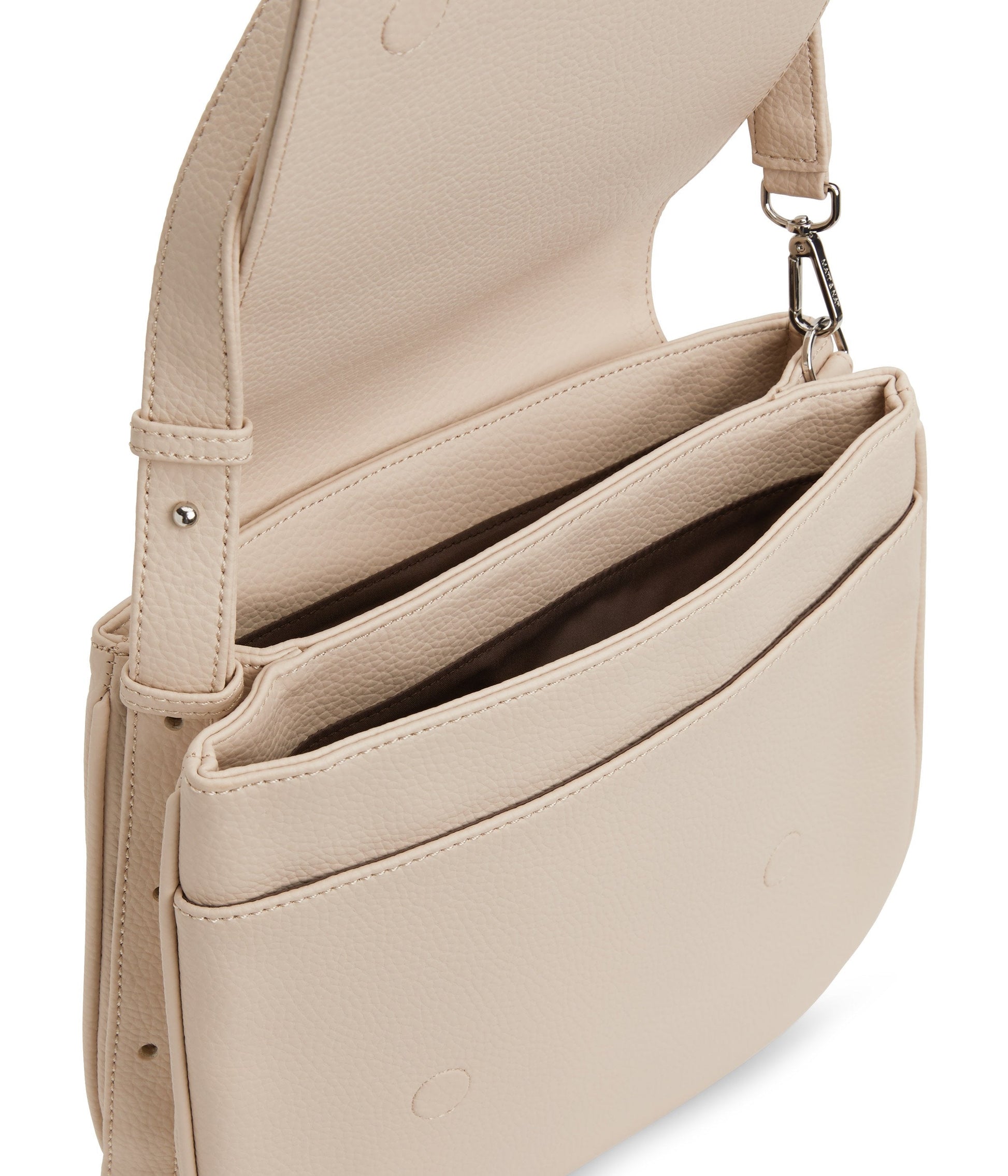 MATCH Vegan Shoulder Bag - Purity | Color: Beige - variant::opal