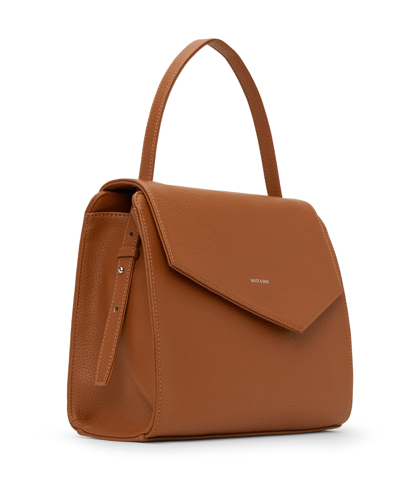 MINJI Vegan Satchel - Purity | Color: Tan - variant::carotene