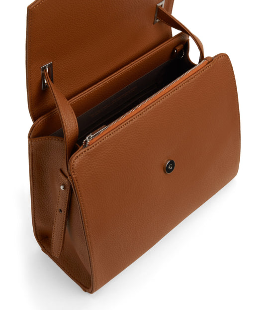 MINJI Vegan Satchel - Purity | Color: Tan - variant::carotene