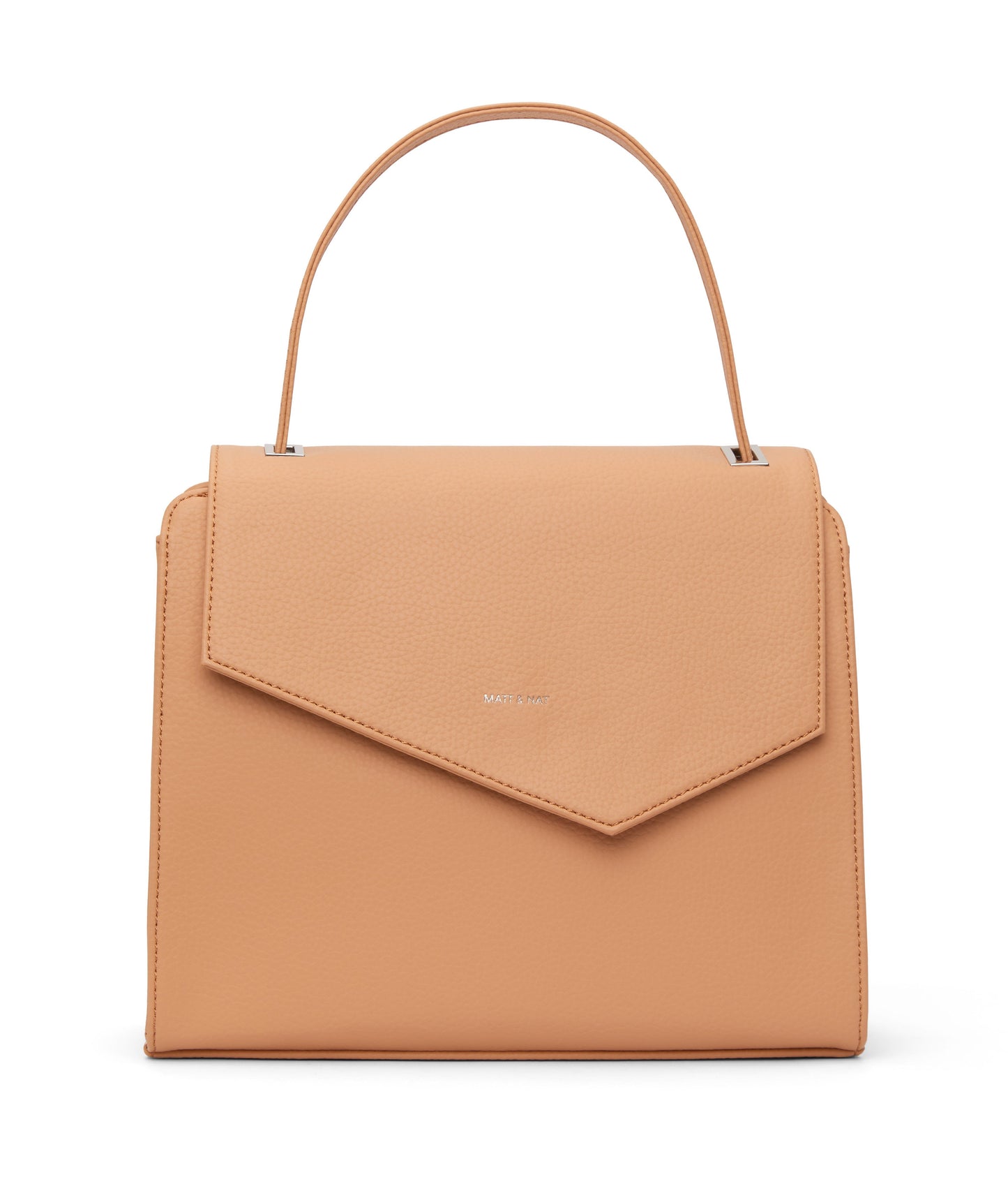 MINJI Vegan Satchel - Purity | Color: Orange - variant::melon