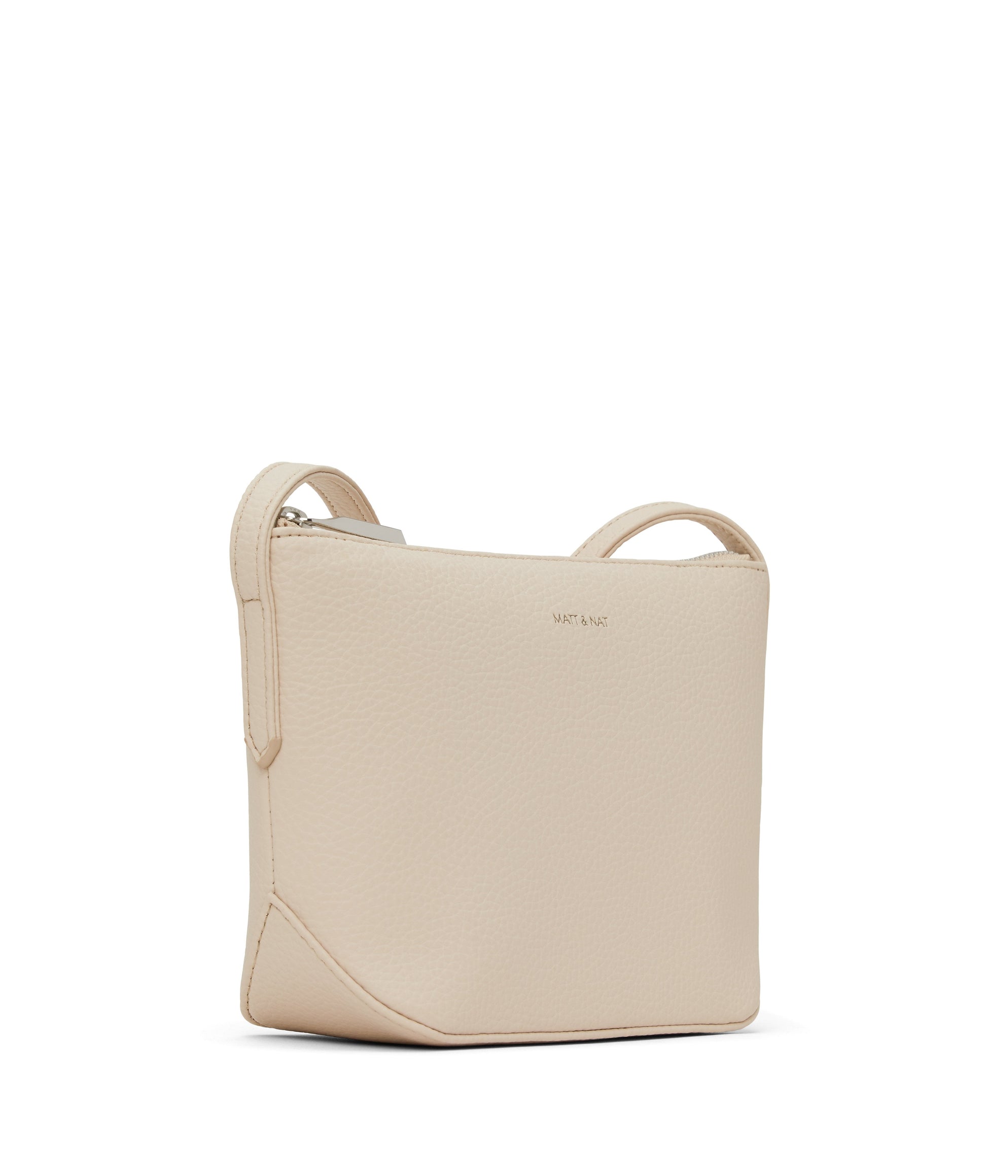 SAM Vegan Crossbody Bag - Purity | Color: Beige - variant::opal