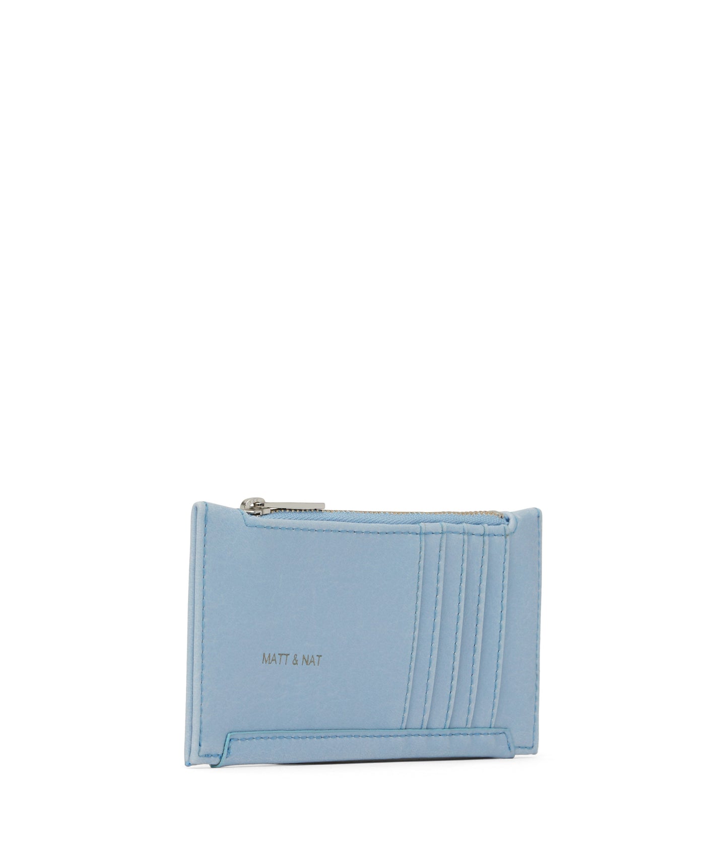 JESSE Slim Vegan Wallet - Vintage | Color: Blue - variant::breeze
