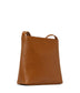 MINTYSM Small Vegan Messenger Bag - Vintage | Color: Brown - variant::chili