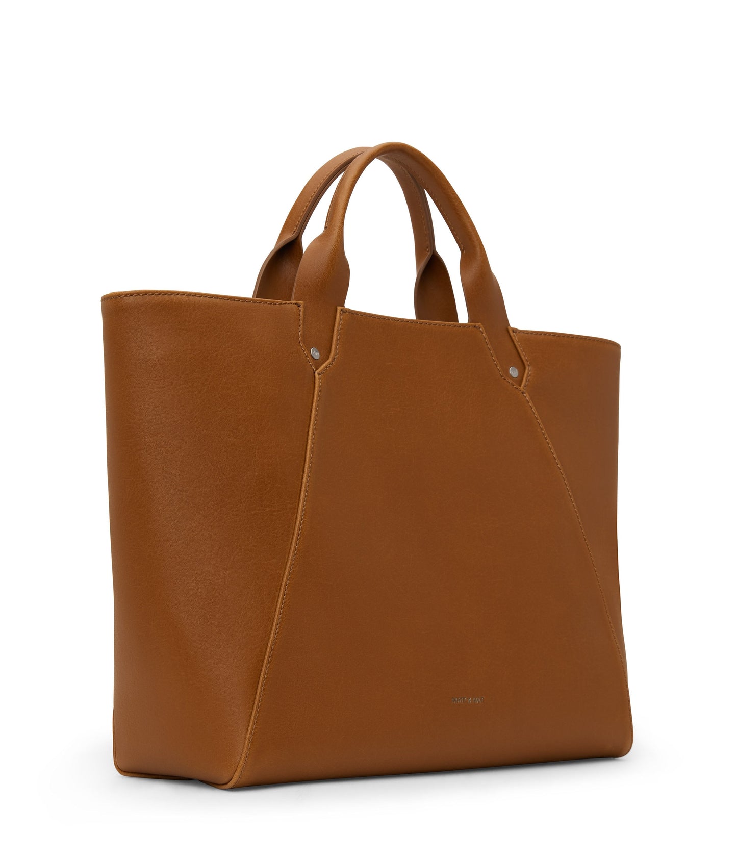 SELEN Large Vegan Tote Bag - Vintage | Color: Brown - variant::chili