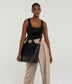 SELEN Large Vegan Tote Bag - Vintage | Color: Brown - variant::chili